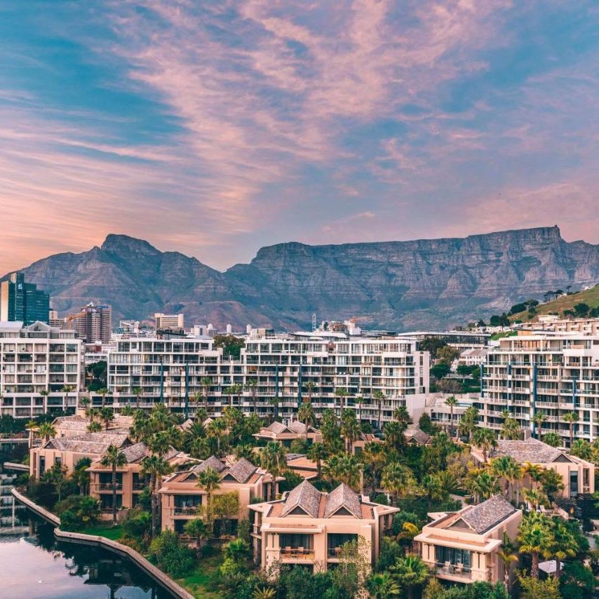 Cape Town Masa Dağı ve V&A Waterfront manzarası, Cape Town Turu Afrika