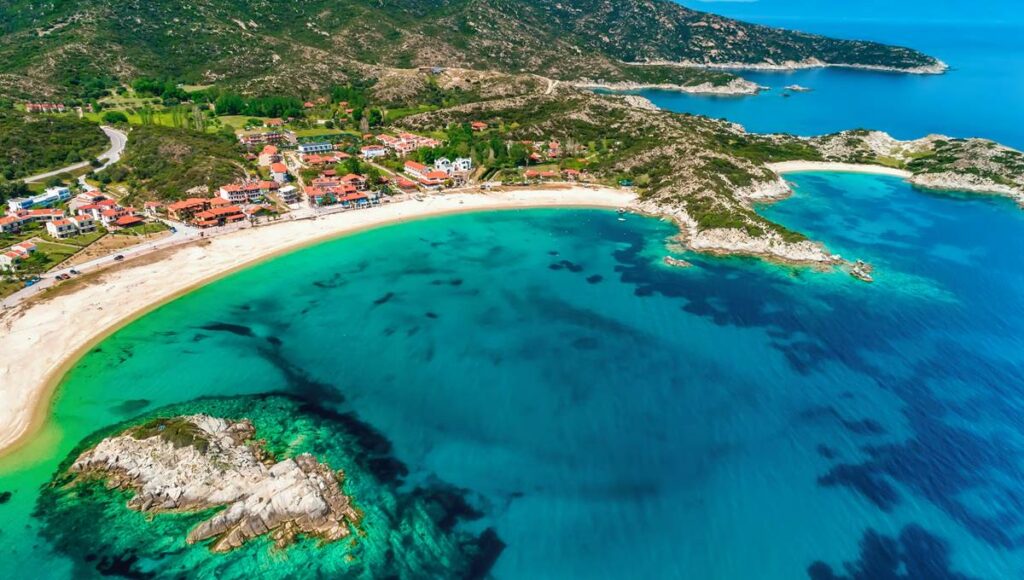 Halkidiki Plajları - Kalamitsi