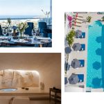 Aressana Spa Hotel & Suites Fira Santorini lüks resort genel görünüm