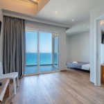 Arte Hotel Rhodes Deluxe Suite Twin Double deniz manzaralı oda