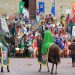 Ferie delle Messi medieval costume parade, San Gimignano