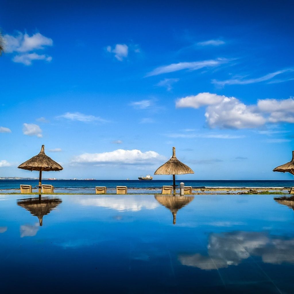 InterContinental Mauritius Resort Balaclava Fort plajı ve lagün