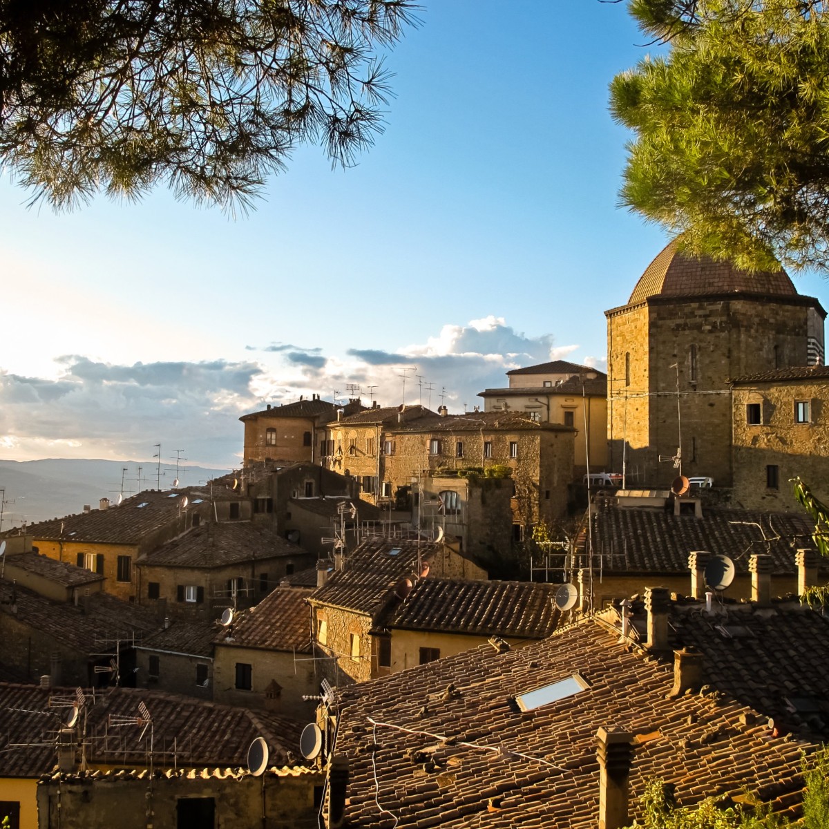 Volterra gün batımı Volterra gün batımı