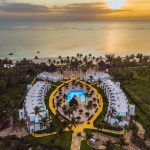 SBH Kilindini sahil, havuz ve deniz kuşbakışı, Zanzibar oteli