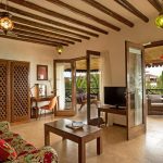 The Z Hotel deniz manzaralı oda ve oturma alanı, Zanzibar oteli