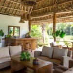 Zawadi açık lounge ve oturma alanı, Zanzibar oteli