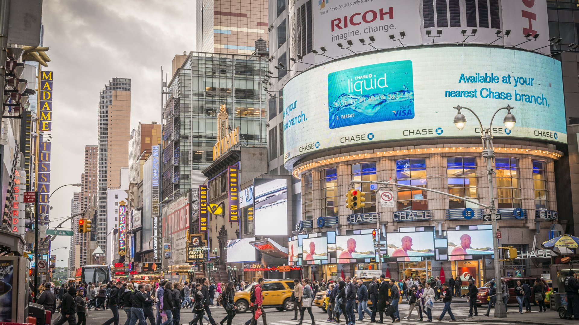 New York Broadway ve Times Square çevresi, Amerika turları