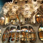 Barcelona Casa Batlló'nun Gaudí imzalı renkli cephesi, Valencia Barcelona Madrid kültür turu