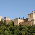 Mirador de San Nicolás'tan Elhamra ve Albaicín mahallesi manzarası, Granada Endülüs turu