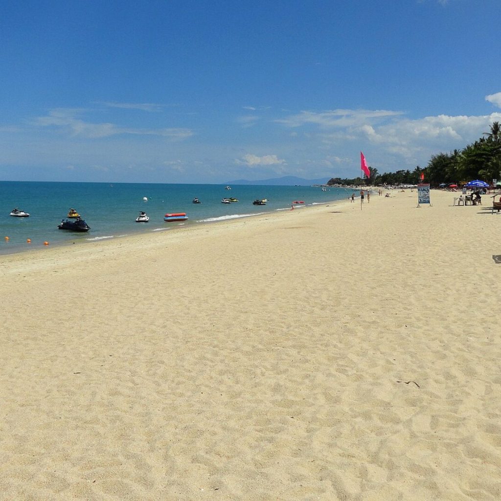 Koh Samui Lamai plajı - Koh Samui Turu