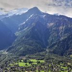 Morzine kayak turu, Lec Houches view 2 %28cropped%29