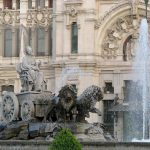 Madrid Cibeles Meydanı çeşmesi ve iletişim sarayı, Valencia Barcelona Madrid kültür turu