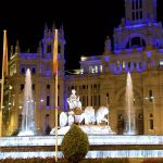 Real Madrid kutlamalarının meydanı Plaza de Cibeles ve Cibeles çeşmesi maç turu