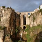Ronda Puente Nuevo köprüsü ve El Tajo kanyonunun panoraması, Endülüs dört şehir turu