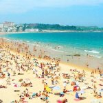 Santander El Sardinero plajı