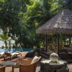 Niva Labriz Seychelles spa bahçesi