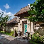 Puri Wulandari Bali Ubud: Bali mimarisinde villa girişi