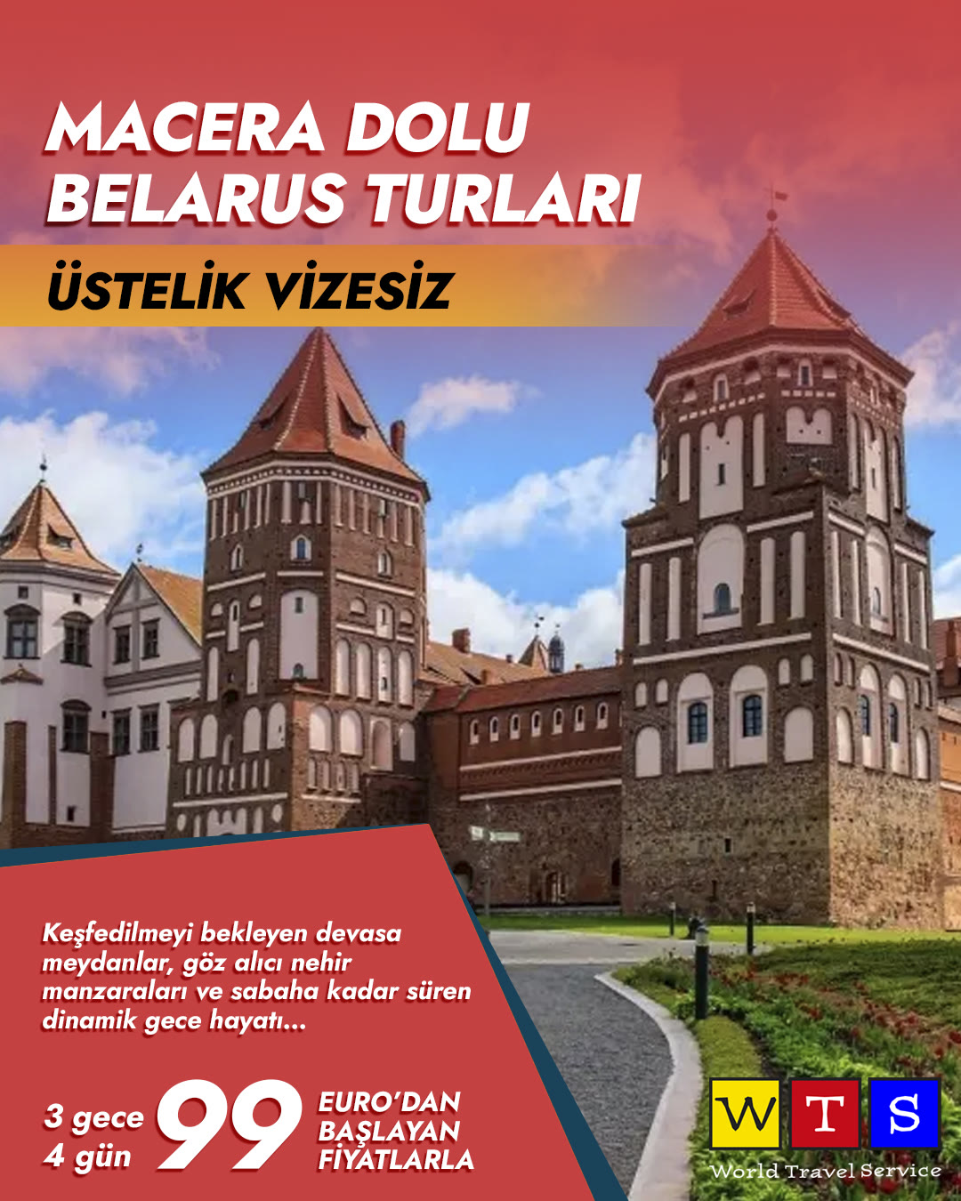 Macera Dolu Belarus Turları - 99 Euro