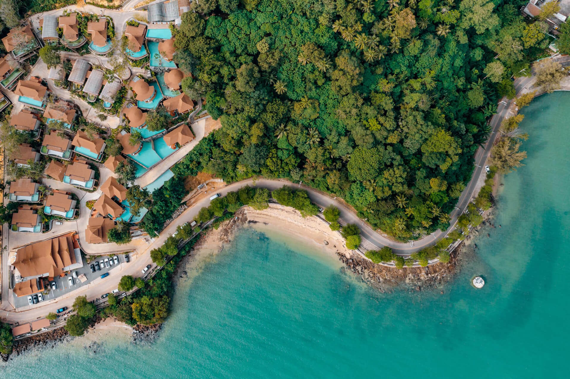 Sinae Phuket Balayı otel görünümü