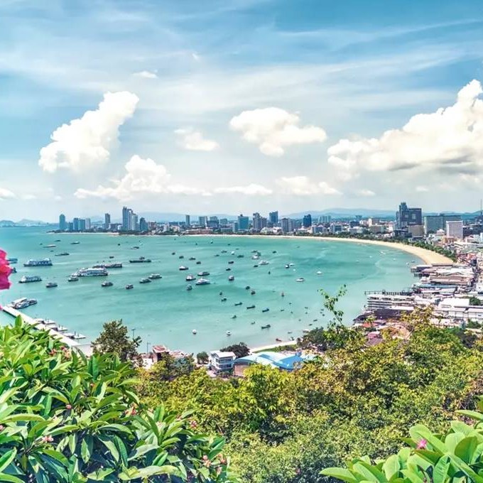 Pattaya Koyu seyir terası manzarası
